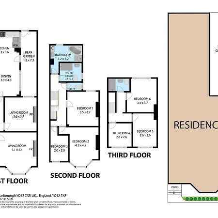 Darcey House Holiday home Scarborough